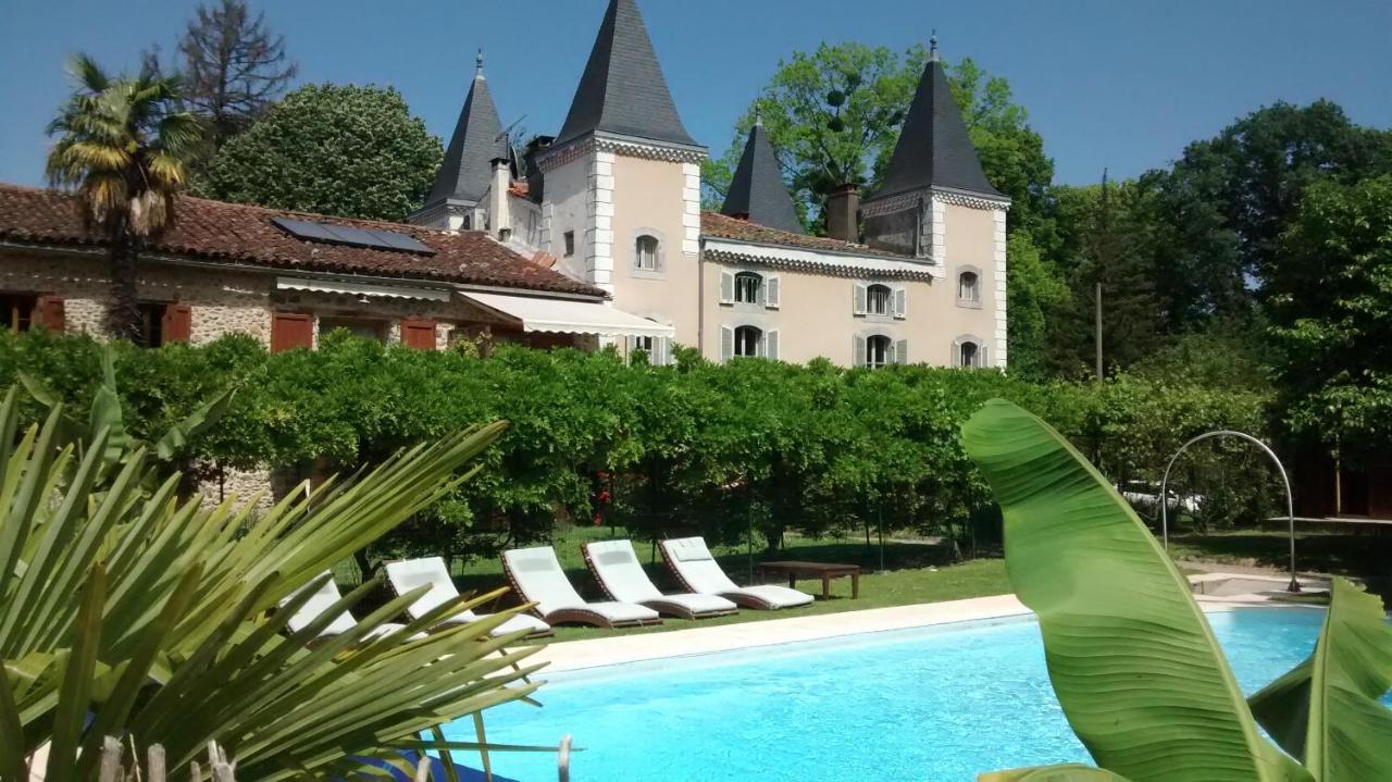 Hotel Logis - Chateau De Beauregard Saint-Girons  Exterior photo