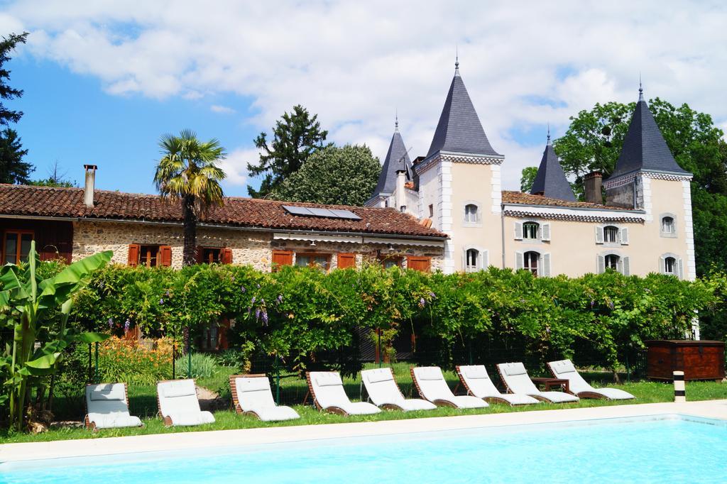 Hotel Logis - Chateau De Beauregard Saint-Girons  Exterior photo